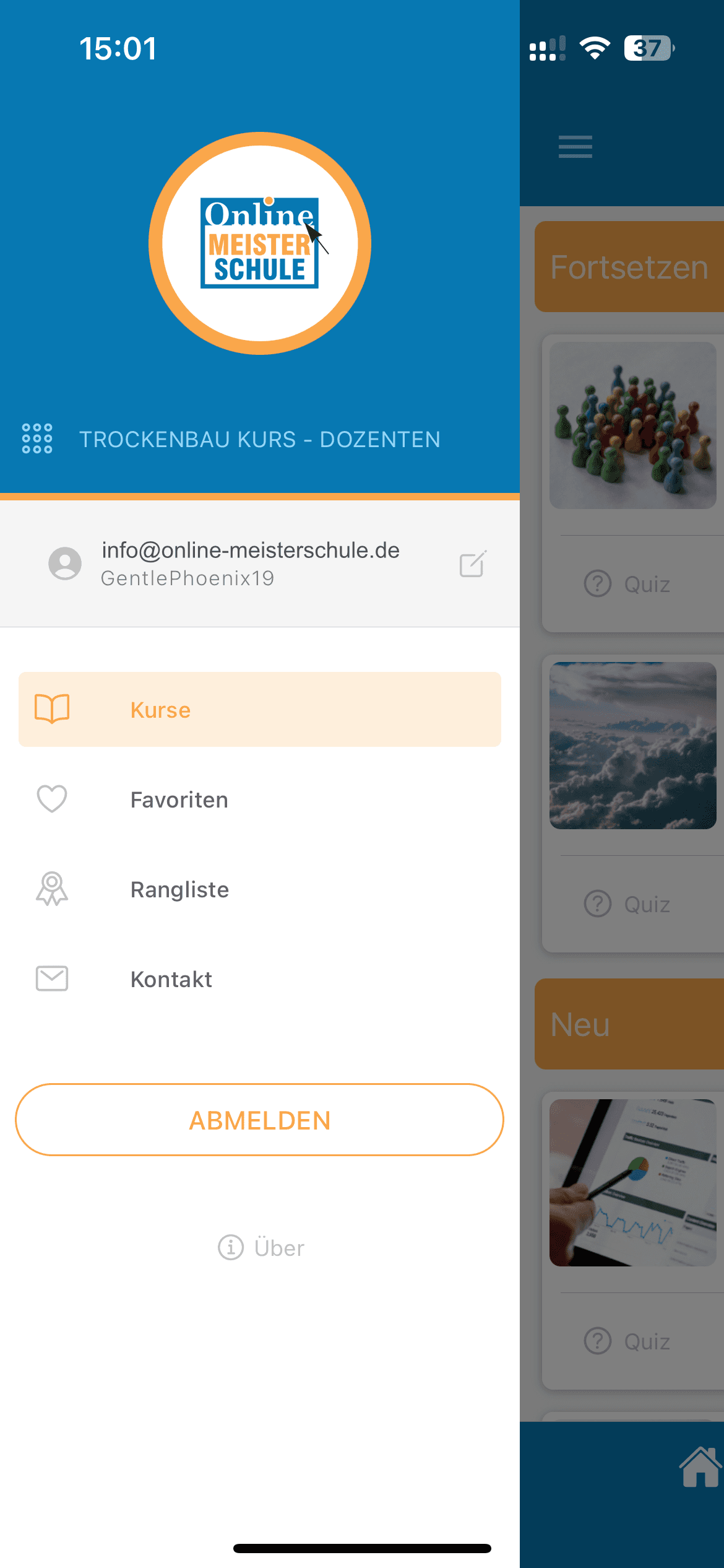 Simple Learning App Screenshot 2